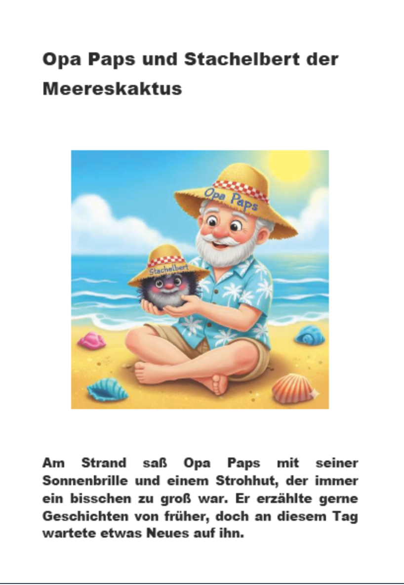 Meeresgeschichten von Opa Paps