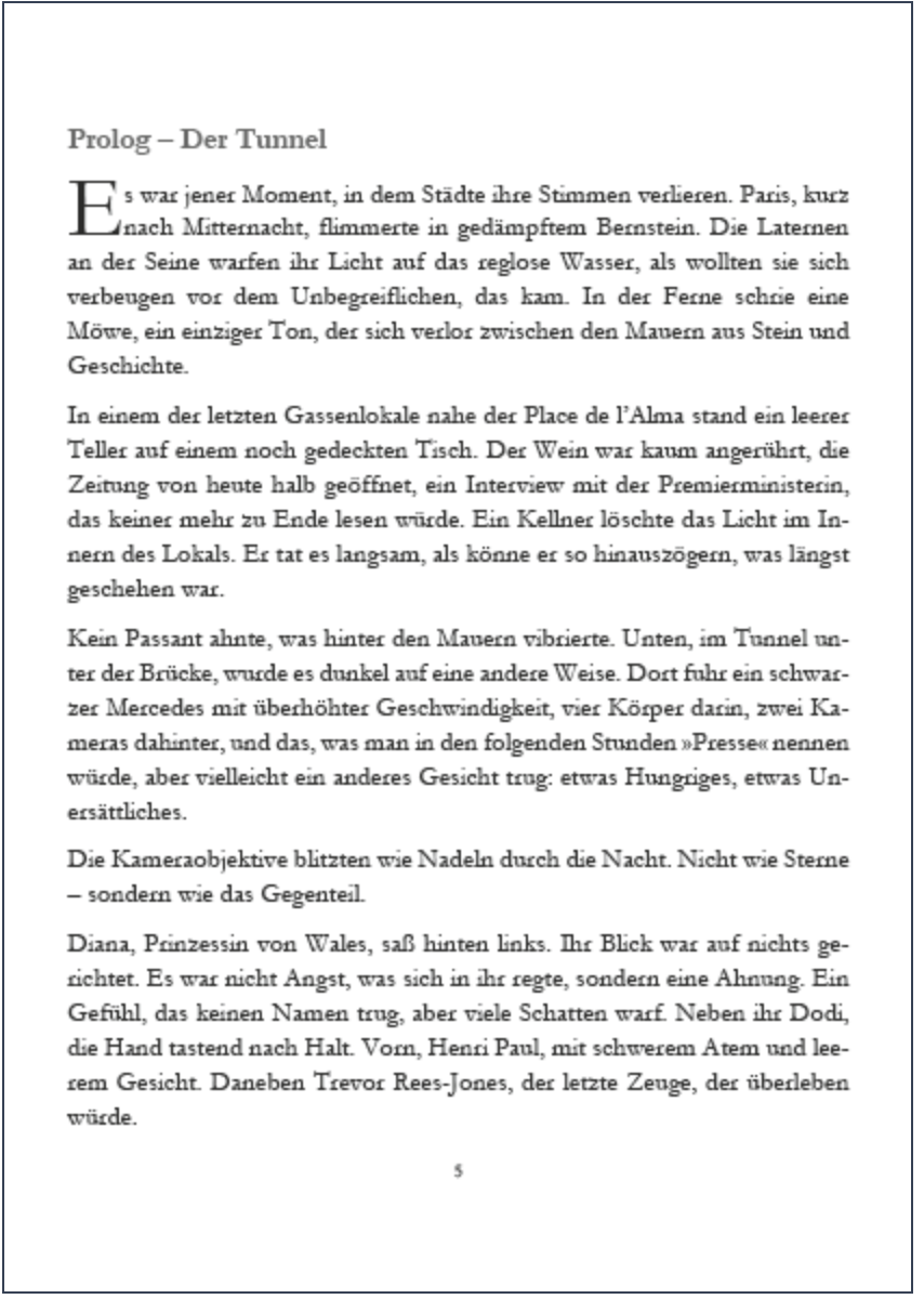 Barfuß im Garten Zwischen Krone und Freiheit