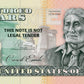 Souvenir note 100 Dollar New Mexico - The New Empire from the Legends of the Aztecs