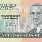 Souvenir note 100 Dollar Washington - The evergreen state