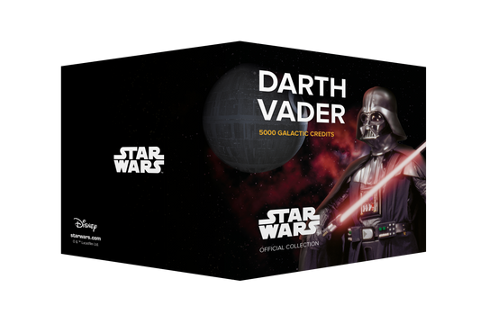 Darth Vader Star Wars  - 5.000 Galactic Credits  Souvenirschein