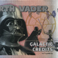 Darth Vader Star Wars  - 5.000 Galactic Credits  Souvenirschein