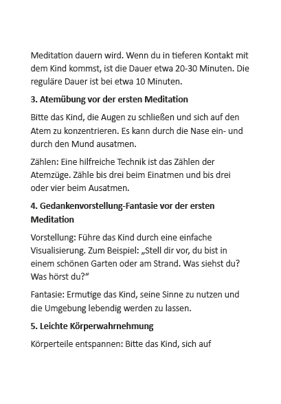 7 Vorlese-Meditationen für Kinder