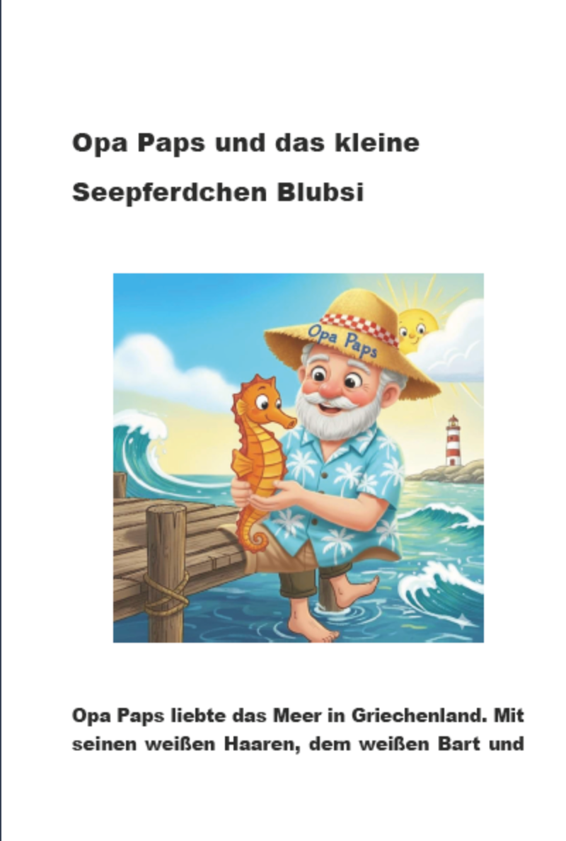Meeresgeschichten von Opa Paps
