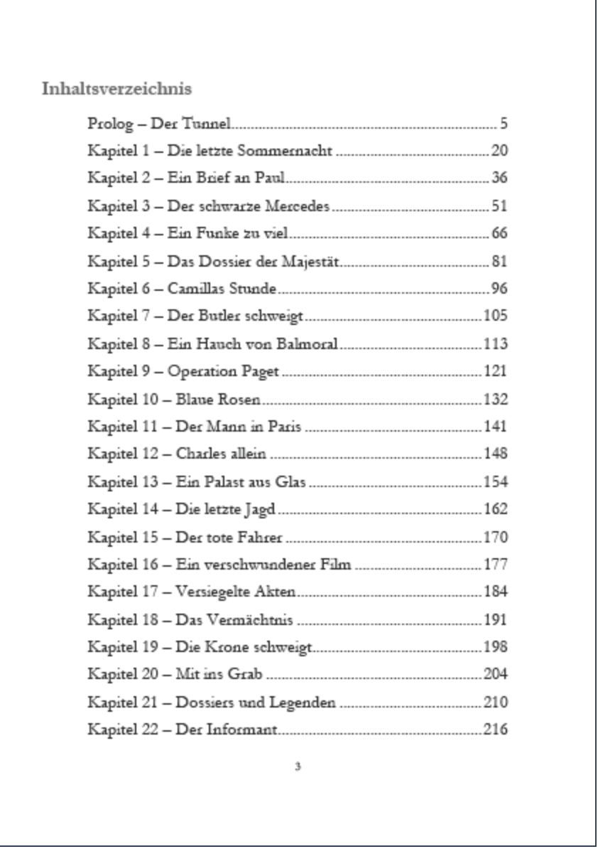 Barfuß im Garten Zwischen Krone und Freiheit