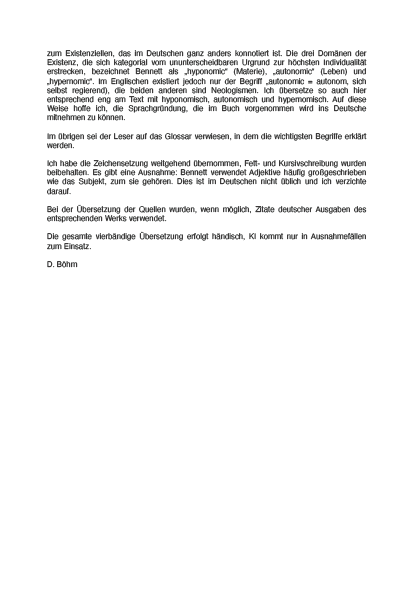 Das Dramatische Universum I