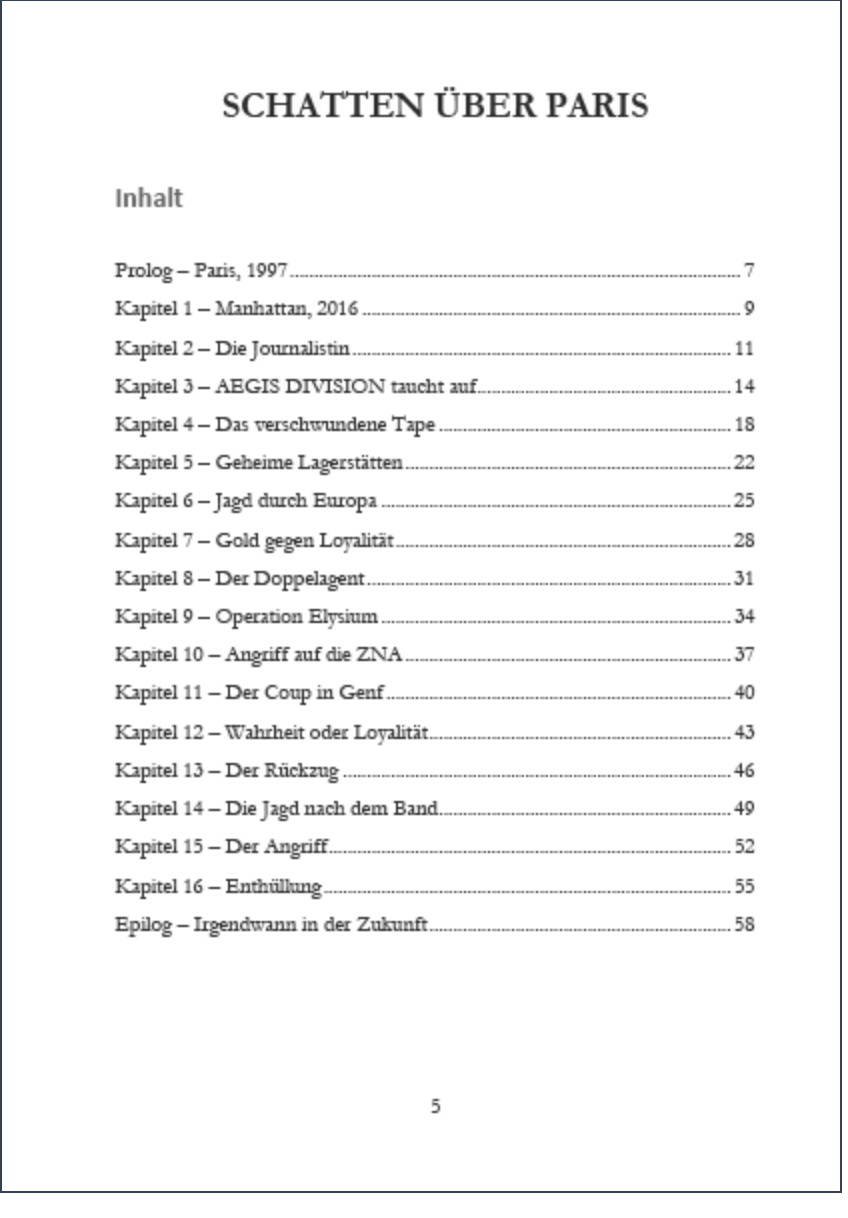 Schatten über Paris