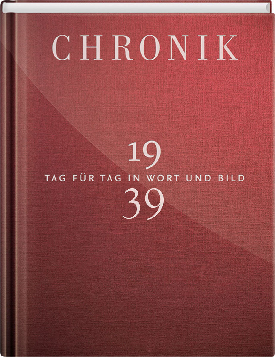 Chronik Jahrgangsband 1939